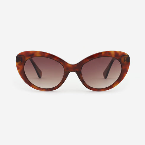 Cambered  Cat Eye Acetate Women's Sunglasses 21A8088